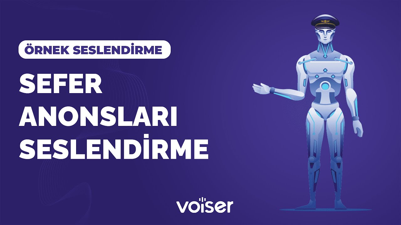 Voiser.net ile sefer anonsları seslendirme